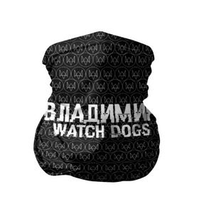 Бандана-труба 3D с принтом Владимир Watch Dogs в Санкт-Петербурге, 100% полиэстер, ткань с особыми свойствами — Activecool | плотность 150‒180 г/м2; хорошо тянется, но сохраняет форму | 