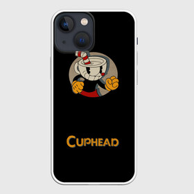 Чехол для iPhone 13 mini с принтом Cuphead в Санкт-Петербурге,  |  | 