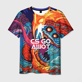 Мужская футболка 3D с принтом Ашот в стиле CS GO в Санкт-Петербурге, 100% полиэфир | прямой крой, круглый вырез горловины, длина до линии бедер | имена | скоростной зверь