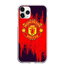 Чехол для iPhone 11 Pro Max матовый с принтом Манчестер Юнайтед в Санкт-Петербурге, Силикон |  | football | manchester united | mu | манчестер юнайтед | мю | спорт | футбол