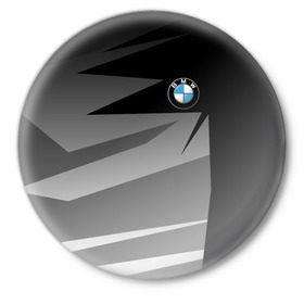 Значок с принтом BMW 2018 Sport в Санкт-Петербурге,  металл | круглая форма, металлическая застежка в виде булавки | Тематика изображения на принте: bmw | bmw motorsport | bmw performance | carbon | m | m power | motorsport | performance | sport | бмв | карбон | моторспорт | спорт