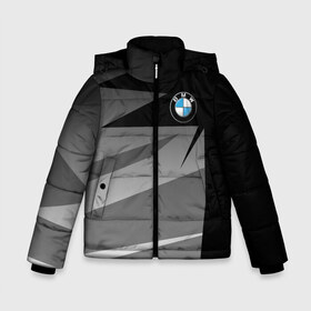 Зимняя куртка для мальчиков 3D с принтом BMW GEOMETRY SPORT в Санкт-Петербурге, ткань верха — 100% полиэстер; подклад — 100% полиэстер, утеплитель — 100% полиэстер | длина ниже бедра, удлиненная спинка, воротник стойка и отстегивающийся капюшон. Есть боковые карманы с листочкой на кнопках, утяжки по низу изделия и внутренний карман на молнии. 

Предусмотрены светоотражающий принт на спинке, радужный светоотражающий элемент на пуллере молнии и на резинке для утяжки | bmw | bmw motorsport | bmw performance | carbon | m | m power | motorsport | performance | sport | бмв | карбон | моторспорт | спорт