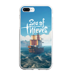 Чехол для iPhone 7Plus/8 Plus матовый с принтом Sea of Thieves в Санкт-Петербурге, Силикон | Область печати: задняя сторона чехла, без боковых панелей | pirates | sea of thieves | пираты
