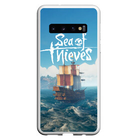 Чехол для Samsung Galaxy S10 с принтом Sea of Thieves в Санкт-Петербурге, Силикон | Область печати: задняя сторона чехла, без боковых панелей | pirates | sea of thieves | пираты