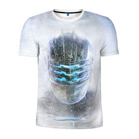 Мужская футболка 3D спортивная с принтом Dead Space в Санкт-Петербурге, 100% полиэстер с улучшенными характеристиками | приталенный силуэт, круглая горловина, широкие плечи, сужается к линии бедра | dead | space | айзек | вирус | зомби | игра | ишимура | кларк | космос | костюм | мёртвый | монстр