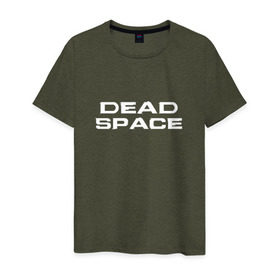 Мужская футболка хлопок с принтом Dead Space в Санкт-Петербурге, 100% хлопок | прямой крой, круглый вырез горловины, длина до линии бедер, слегка спущенное плечо. | Тематика изображения на принте: dead | space | айзек | вирус | зомби | игра | ишимура | кларк | космос | костюм | мёртвый | монстр