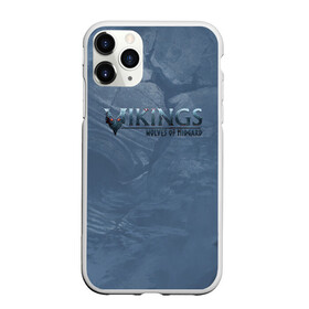 Чехол для iPhone 11 Pro Max матовый с принтом Vikings в Санкт-Петербурге, Силикон |  | midgard | viking | wolves | викинги | воин | волк | игра