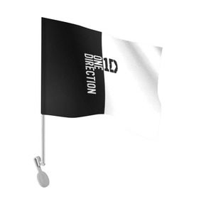 Флаг для автомобиля с принтом One direction в Санкт-Петербурге, 100% полиэстер | Размер: 30*21 см | 1 direction | one direction | ван | дирекшен | дирекшн
