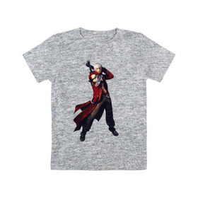 Детская футболка хлопок с принтом Devil May Cry в Санкт-Петербурге, 100% хлопок | круглый вырез горловины, полуприлегающий силуэт, длина до линии бедер | dante | devilmaycry | данте