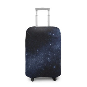 Чехол для чемодана 3D с принтом Звёздное небо в Санкт-Петербурге, 86% полиэфир, 14% спандекс | двустороннее нанесение принта, прорези для ручек и колес | вселенная | звёзды | земля | космос | плеяды | пространство