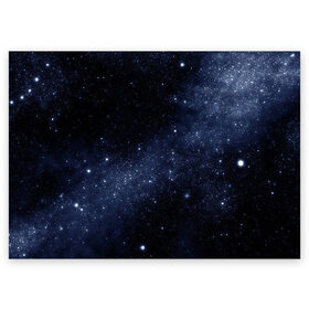 Поздравительная открытка с принтом Звёздное небо в Санкт-Петербурге, 100% бумага | плотность бумаги 280 г/м2, матовая, на обратной стороне линовка и место для марки
 | вселенная | звёзды | земля | космос | плеяды | пространство