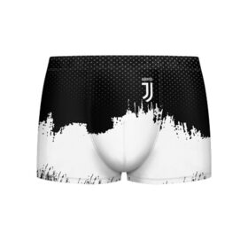 Мужские трусы 3D с принтом Juventus Original в Санкт-Петербурге, 50% хлопок, 50% полиэстер | классическая посадка, на поясе мягкая тканевая резинка | football | soccer | ювентус