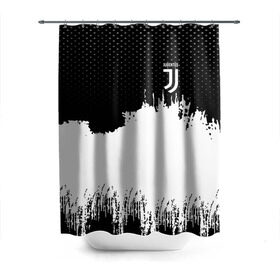 Штора 3D для ванной с принтом Juventus Original в Санкт-Петербурге, 100% полиэстер | плотность материала — 100 г/м2. Стандартный размер — 146 см х 180 см. По верхнему краю — пластиковые люверсы для креплений. В комплекте 10 пластиковых колец | football | soccer | ювентус