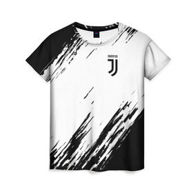 Женская футболка 3D с принтом Juventus 2018 Original в Санкт-Петербурге, 100% полиэфир ( синтетическое хлопкоподобное полотно) | прямой крой, круглый вырез горловины, длина до линии бедер | fly emirates | juventus | ronaldo | клуб | линии | мода | модные | мяч | реал мадрид | спорт | спортивные | стиль | футбол | футбольный клуб | экстрим | эмблема | ювентус