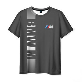 Мужская футболка 3D с принтом BMW 2018 M Sport в Санкт-Петербурге, 100% полиэфир | прямой крой, круглый вырез горловины, длина до линии бедер | bmw | бмв | марка | машины