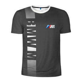 Мужская футболка 3D спортивная с принтом BMW 2018 M Sport в Санкт-Петербурге, 100% полиэстер с улучшенными характеристиками | приталенный силуэт, круглая горловина, широкие плечи, сужается к линии бедра | bmw | бмв | марка | машины
