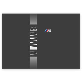 Поздравительная открытка с принтом BMW 2018 M Sport в Санкт-Петербурге, 100% бумага | плотность бумаги 280 г/м2, матовая, на обратной стороне линовка и место для марки
 | Тематика изображения на принте: bmw | бмв | марка | машины
