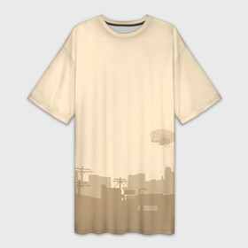 Платье-футболка 3D с принтом GTA SA   San Andreas 2 в Санкт-Петербурге,  |  | carl johnson | grand theft auto | gta | los santos | sa | san andreas | гта