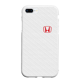 Чехол для iPhone 7Plus/8 Plus матовый с принтом HONDA SPORT в Санкт-Петербурге, Силикон | Область печати: задняя сторона чехла, без боковых панелей | марка | машины | хонда