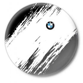 Значок с принтом BMW SPORT в Санкт-Петербурге,  металл | круглая форма, металлическая застежка в виде булавки | bmw | bmw motorsport | bmw performance | carbon | m | motorsport | performance | sport | бмв | карбон | моторспорт | спорт