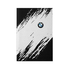Обложка для паспорта матовая кожа с принтом BMW SPORT в Санкт-Петербурге, натуральная матовая кожа | размер 19,3 х 13,7 см; прозрачные пластиковые крепления | bmw | bmw motorsport | bmw performance | carbon | m | motorsport | performance | sport | бмв | карбон | моторспорт | спорт