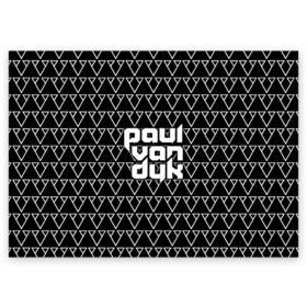 Поздравительная открытка с принтом Paul Van Dyk в Санкт-Петербурге, 100% бумага | плотность бумаги 280 г/м2, матовая, на обратной стороне линовка и место для марки
 | paul van dyk | ван | дайк | дук | дюк | маттиас пауль | паул | пауль | пол