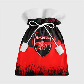 Подарочный 3D мешок с принтом FC Arsenal Original uniform в Санкт-Петербурге, 100% полиэстер | Размер: 29*39 см | football | soccer | арсенал