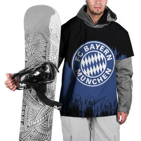 Накидка на куртку 3D с принтом FC Bayern Munchen uniform в Санкт-Петербурге, 100% полиэстер |  | Тематика изображения на принте: football | soccer | байерн