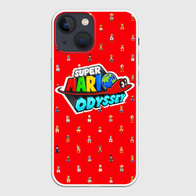 Чехол для iPhone 13 mini с принтом Super Mario Odyssey в Санкт-Петербурге,  |  | nintendo | марио | нинтендо