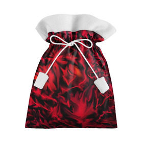 Подарочный 3D мешок с принтом Flame Style (красный) в Санкт-Петербурге, 100% полиэстер | Размер: 29*39 см | огненный | огонь | пламя