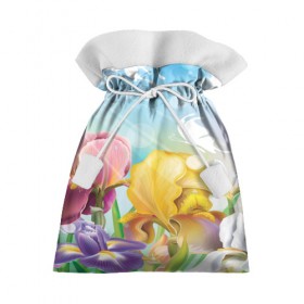 Подарочный 3D мешок с принтом Весна в Санкт-Петербурге, 100% полиэстер | Размер: 29*39 см | flower | spring | бабочки | весна | лилия | небо | природа | солнце | цветы