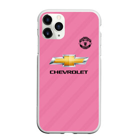 Чехол для iPhone 11 Pro Max матовый с принтом Man United Форма Third 18 19 в Санкт-Петербурге, Силикон |  | mu | манчестер юнайтед | мю | форма