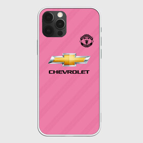 Чехол для iPhone 12 Pro Max с принтом Man United Форма Third 18 19 в Санкт-Петербурге, Силикон |  | Тематика изображения на принте: mu | манчестер юнайтед | мю | форма