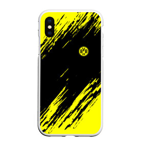 Чехол для iPhone XS Max матовый с принтом FC Borussia 2018 Original в Санкт-Петербурге, Силикон | Область печати: задняя сторона чехла, без боковых панелей | боруссия | дортмунд