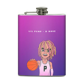 Фляга с принтом Lil Pump D Rose в Санкт-Петербурге, металлический корпус | емкость 0,22 л, размер 125 х 94 мм. Виниловая наклейка запечатывается полностью | Тематика изображения на принте: hip hop | hiphop | lil pump | mc | rap | газзи гарсия | зачитал | клауд | клауд рэп | лил памп | лили | мс | памп | реп | репер | речитатив | рэп | рэпер | трэп | хип | хип хоп | хипхоп | хоп