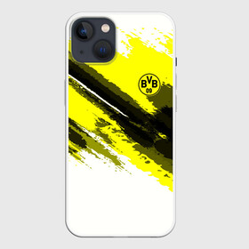 Чехол для iPhone 13 с принтом FC Borussia Original 2018 в Санкт-Петербурге,  |  | football | soccer | боруссия