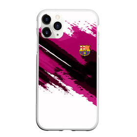 Чехол для iPhone 11 Pro матовый с принтом FC Barcelona Original 2018 в Санкт-Петербурге, Силикон |  | football | soccer | барселона