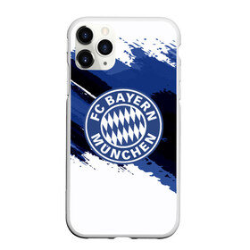 Чехол для iPhone 11 Pro матовый с принтом BAYERN MUNCHEN SPORT STYLE в Санкт-Петербурге, Силикон |  | Тематика изображения на принте: football | soccer | байерн