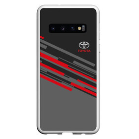 Чехол для Samsung Galaxy S10 с принтом TOYOTA SPORT в Санкт-Петербурге, Силикон | Область печати: задняя сторона чехла, без боковых панелей | auto | sport | toyota | авто | автомобиль | автомобильные | бренд | марка | машины | спорт | тойота