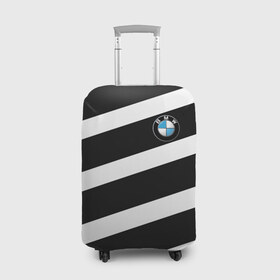 Чехол для чемодана 3D с принтом BMW SPORT в Санкт-Петербурге, 86% полиэфир, 14% спандекс | двустороннее нанесение принта, прорези для ручек и колес | bmw |  машина | автомобиль | автомобильные | бмв
