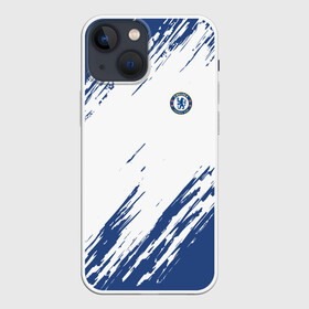 Чехол для iPhone 13 mini с принтом CHELSEA UNIFORM | ФОРМА ЧЕЛСИ в Санкт-Петербурге,  |  | chelsea | fc | football | football club | sport | спорт | спортивные | униформа | фирменные цвета | фк | футбол | футбольный клуб | челси