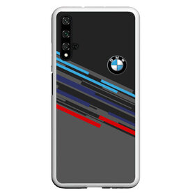 Чехол для Honor 20 с принтом BMW BRAND COLOR в Санкт-Петербурге, Силикон | Область печати: задняя сторона чехла, без боковых панелей | Тематика изображения на принте: bmw | бмв | марка | машины