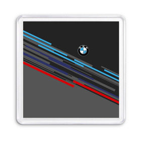 Магнит 55*55 с принтом BMW BRAND COLOR в Санкт-Петербурге, Пластик | Размер: 65*65 мм; Размер печати: 55*55 мм | bmw | бмв | марка | машины