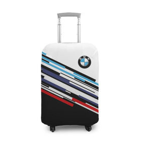 Чехол для чемодана 3D с принтом BMW BRAND COLOR в Санкт-Петербурге, 86% полиэфир, 14% спандекс | двустороннее нанесение принта, прорези для ручек и колес | bmw | bmw motorsport | bmw performance | carbon | m | motorsport | performance | sport | бмв | карбон | моторспорт | спорт