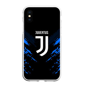 Чехол для iPhone XS Max матовый с принтом JUVENTUS SPORT в Санкт-Петербурге, Силикон | Область печати: задняя сторона чехла, без боковых панелей | football | soccer | ювентус