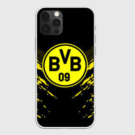 Чехол для iPhone 12 Pro с принтом BORUSSIA SPORT в Санкт-Петербурге, силикон | область печати: задняя сторона чехла, без боковых панелей | football | soccer | боруссия