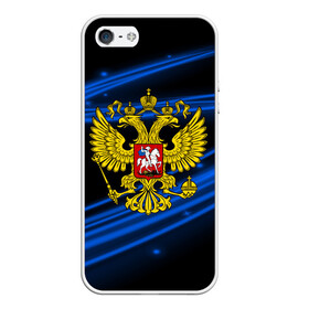 Чехол для iPhone 5/5S матовый с принтом Russia collection abstract в Санкт-Петербурге, Силикон | Область печати: задняя сторона чехла, без боковых панелей | abstraction | grunge | russia | sport | абстракция | герб | краска | русский | символика рф | спорт | спортивный | триколор | униформа | форма | я русский