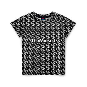 Детская футболка 3D с принтом The Weeknd в Санкт-Петербурге, 100% гипоаллергенный полиэфир | прямой крой, круглый вырез горловины, длина до линии бедер, чуть спущенное плечо, ткань немного тянется | pbrb | pop | rb | the weeknd | trilogy | weeknd | xo | викенд | викнд | икс | иксо | макконен | музыкант | о | рнб | тесфайе | уикенд | уикнд | хип хоп | хипхоп | хо | эйбел | эр эн би