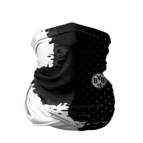 Бандана-труба 3D с принтом Borussia uniform black 2018 в Санкт-Петербурге, 100% полиэстер, ткань с особыми свойствами — Activecool | плотность 150‒180 г/м2; хорошо тянется, но сохраняет форму | football | soccer | боруссия