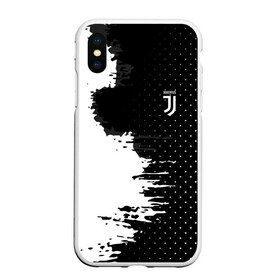 Чехол для iPhone XS Max матовый с принтом Juventus uniform black 2018 в Санкт-Петербурге, Силикон | Область печати: задняя сторона чехла, без боковых панелей | football | soccer | ювентус